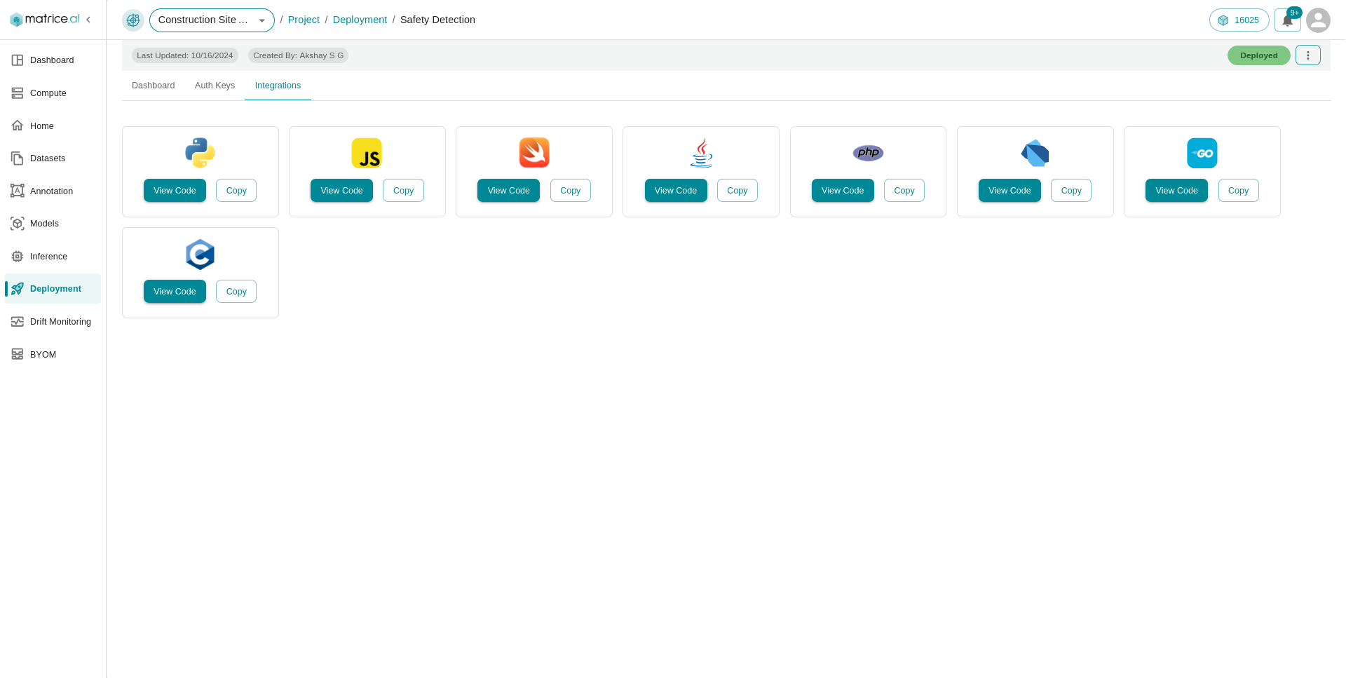 Deployment Preview