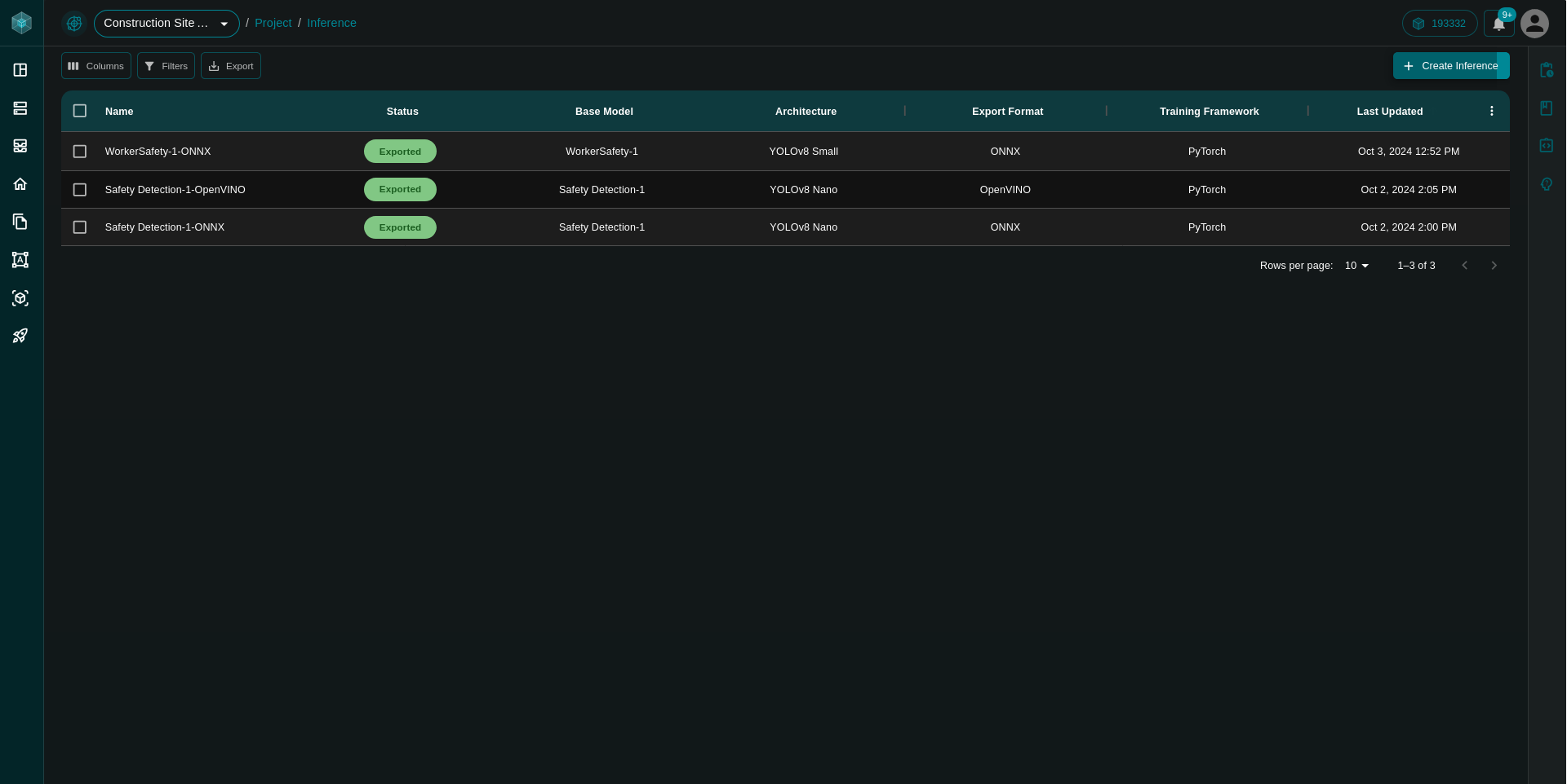 Inference Preview