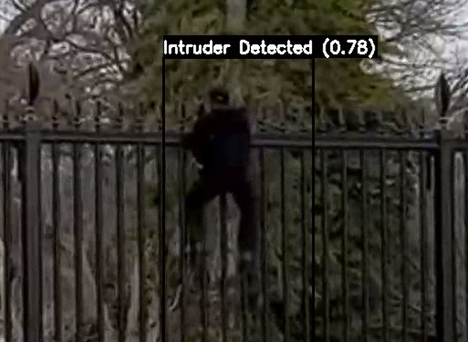 Intruder Detection Model Example